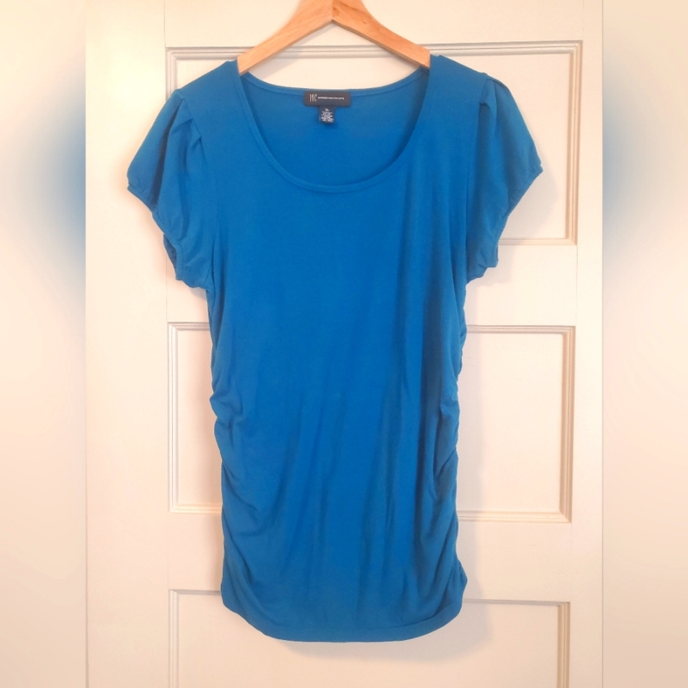 🍇3/$10 Teal blue blouse